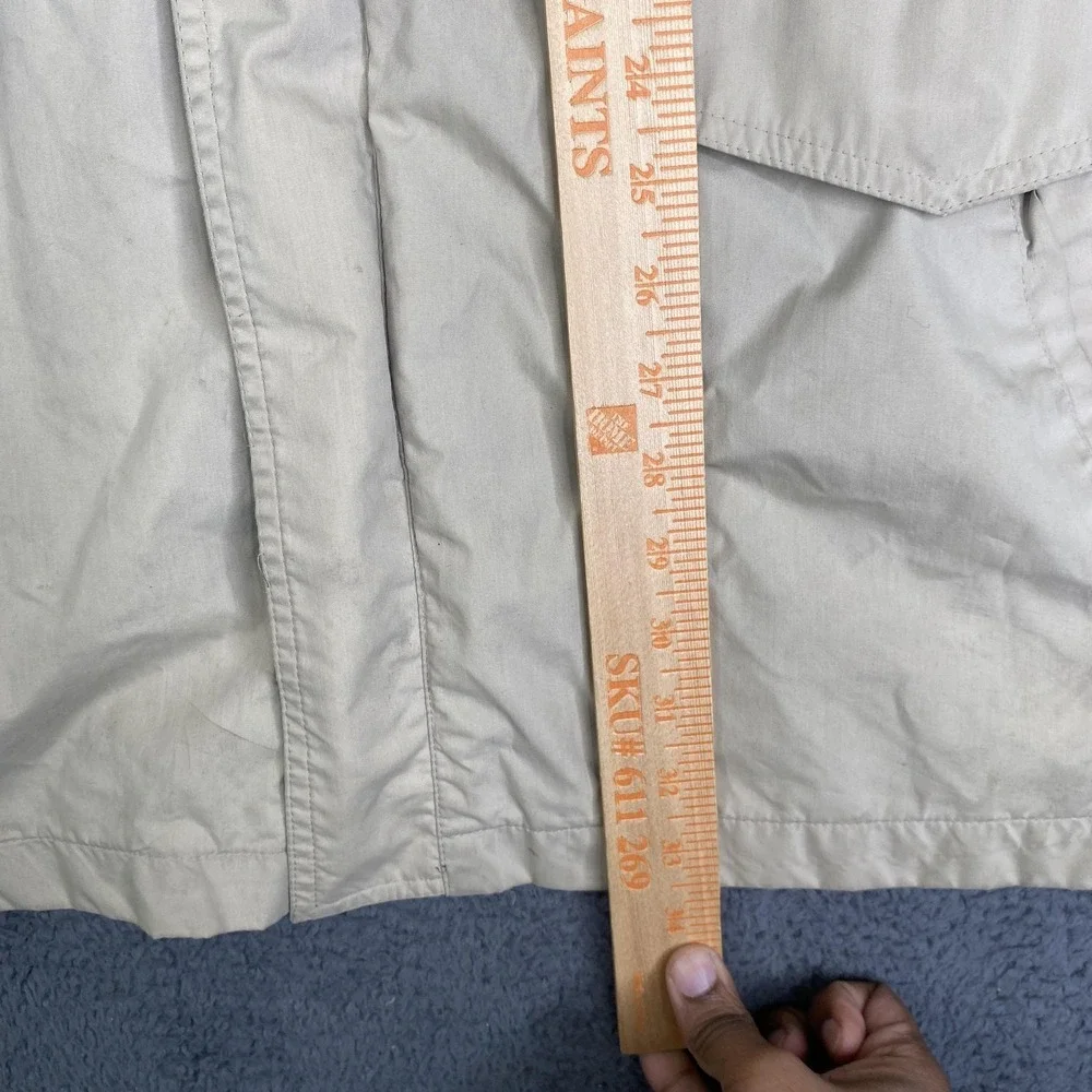 Vintage Early Winters Jacket Mens XL Khaki Gore-Tex Parka Field Coat Hiking 80s